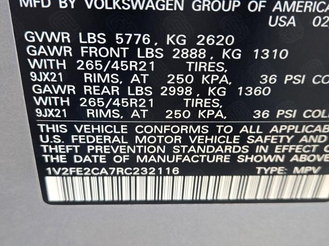 2024 Volkswagen Atlas Cross Sport Vehicle Photo in Weatherford, TX 76087