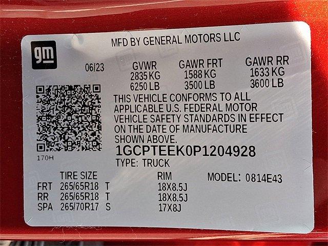 2023 Chevrolet Colorado Vehicle Photo in LANCASTER, PA 17601-0000