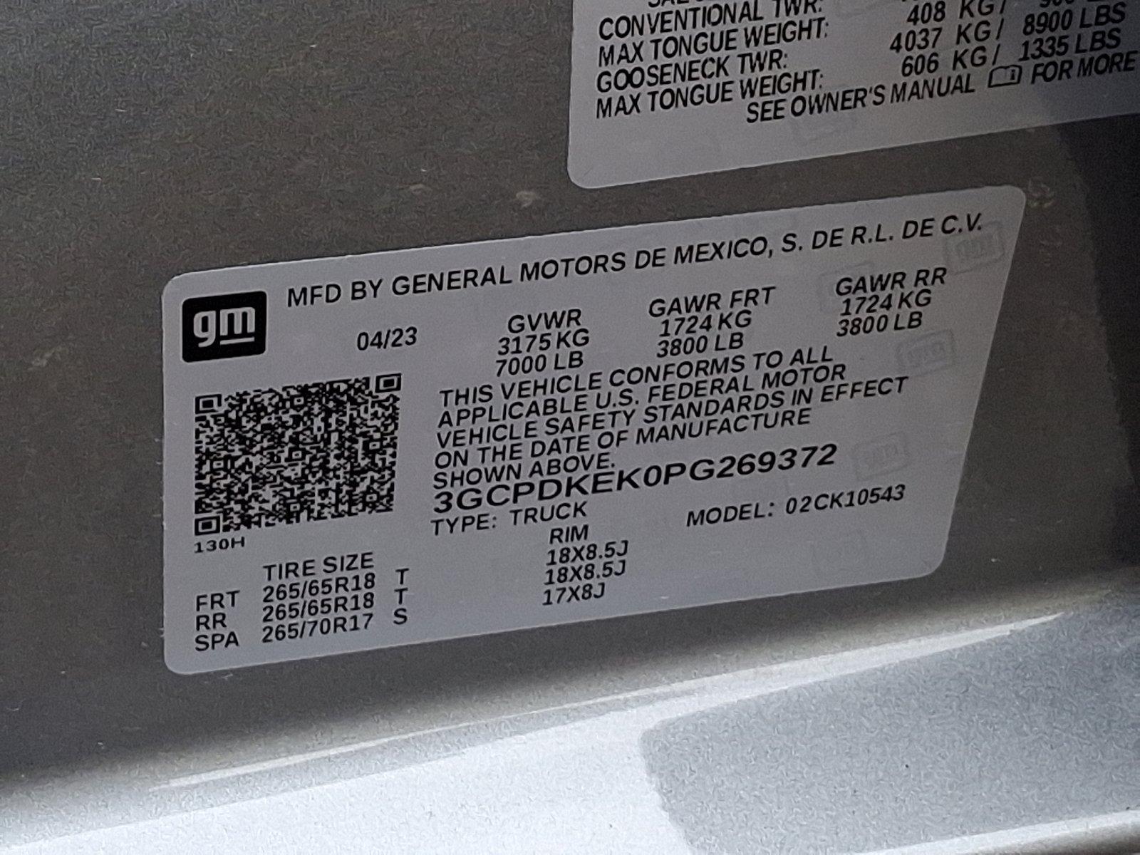 2023 Chevrolet Silverado 1500 Vehicle Photo in Trevose, PA 19053