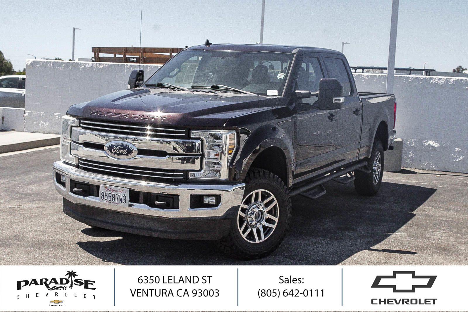 Magma Red Metallic 2019 Ford F-250 Super Duty Lariat Crew Cab 4WD Pickup Truck Four-Wheel Drive Automatic