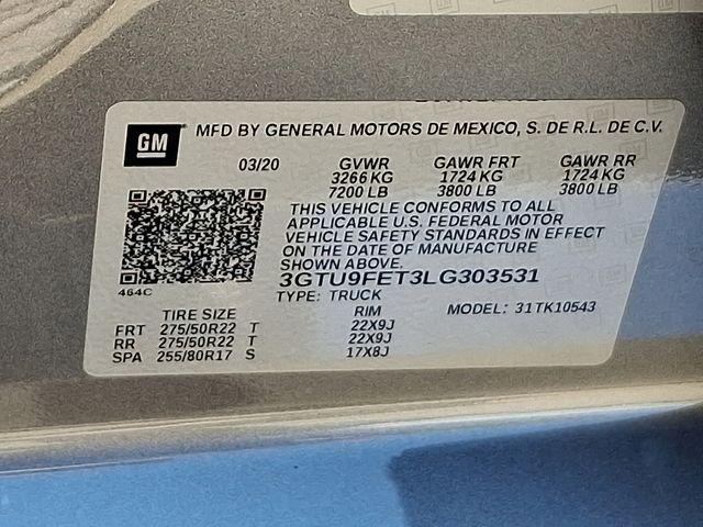 2020 GMC Sierra 1500 Vehicle Photo in DANBURY, CT 06810-5034