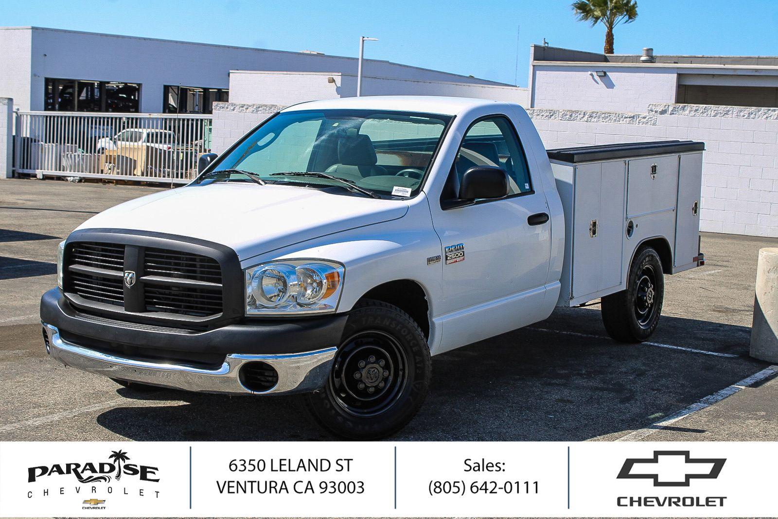 Bright White 2007 Dodge RAM 2500 Pickup Truck  Automatic