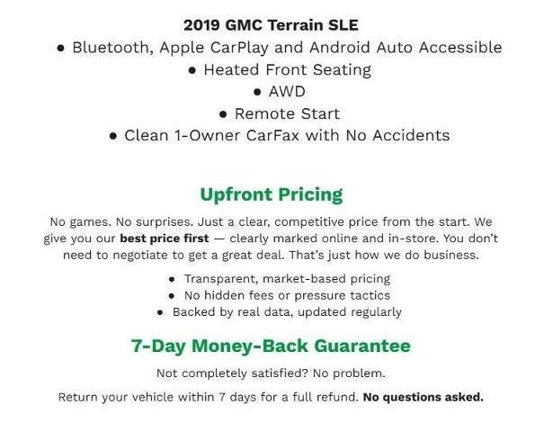 2019 GMC Terrain Vehicle Photo in Neenah, WI 54956