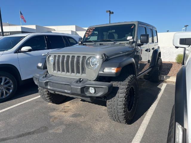2018 Jeep Wrangler Unlimited Vehicle Photo in GILBERT, AZ 85297-0402