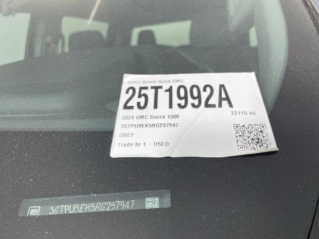 2024 GMC Sierra 1500 Vehicle Photo in GILBERT, AZ 85297-0402