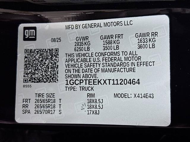 2026 Chevrolet Colorado Vehicle Photo in PUYALLUP, WA 98371-4149