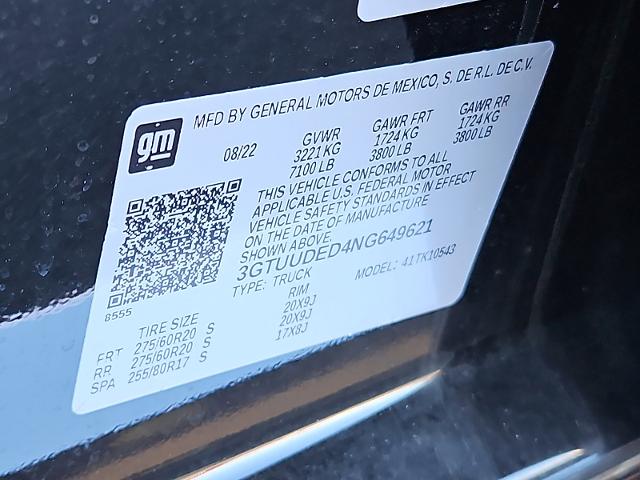 2022 GMC Sierra 1500 Vehicle Photo in TREVOSE, PA 19053-4984