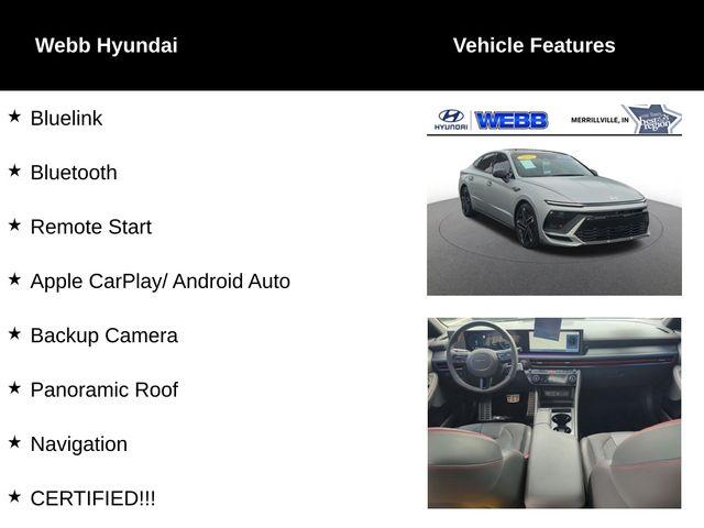 2024 Hyundai SONATA Vehicle Photo in Merrillville, IN 46410