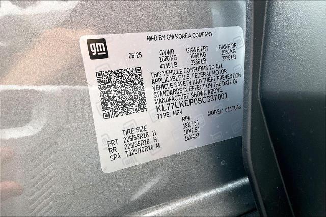 2025 Chevrolet Trax Vehicle Photo in INDEPENDENCE, MO 64055-1314