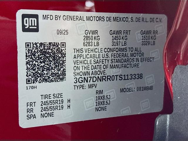 2026 Chevrolet Equinox EV Vehicle Photo in PUYALLUP, WA 98371-4149