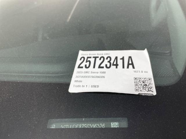 2025 GMC Sierra 1500 Vehicle Photo in GILBERT, AZ 85297-0402