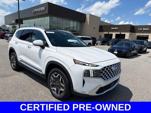 2023 Hyundai SANTA FE Hybrid Vehicle Photo in Merrillville, IN 46410