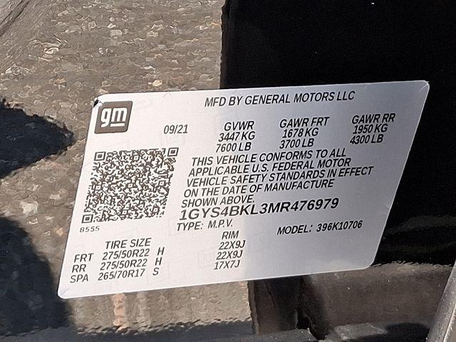 2021 Cadillac Escalade Vehicle Photo in DANBURY, CT 06810-5034