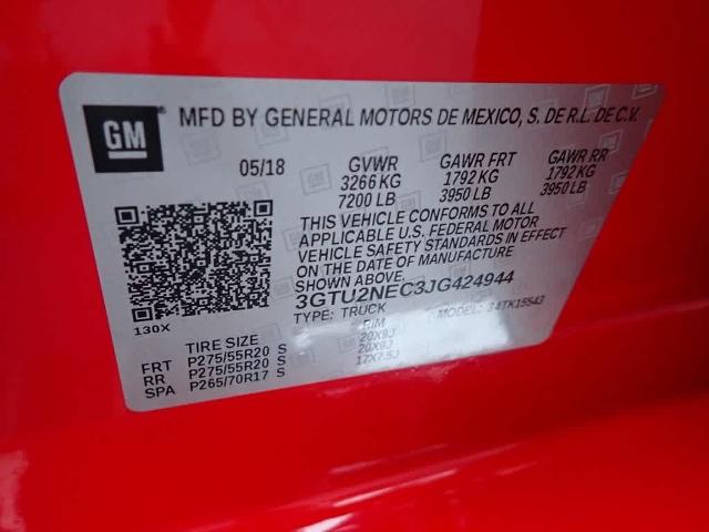 2018 GMC Sierra 1500 Vehicle Photo in ZELIENOPLE, PA 16063-2910