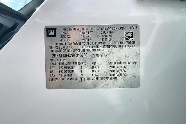 2017 GMC Terrain Vehicle Photo in INDEPENDENCE, MO 64055-1314