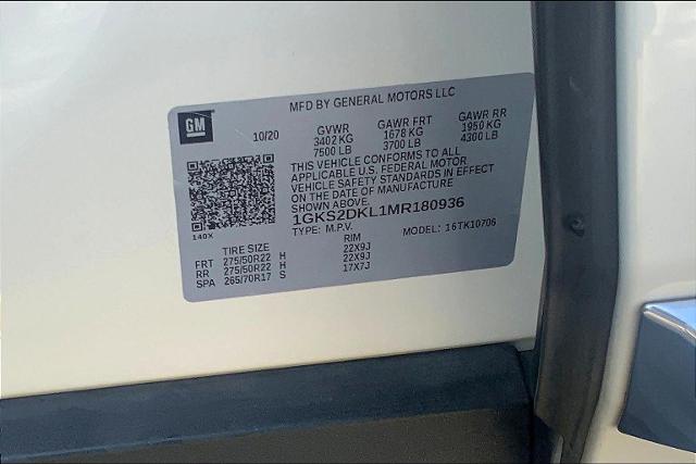 2021 GMC Yukon Vehicle Photo in KANSAS CITY, MO 64114-4545