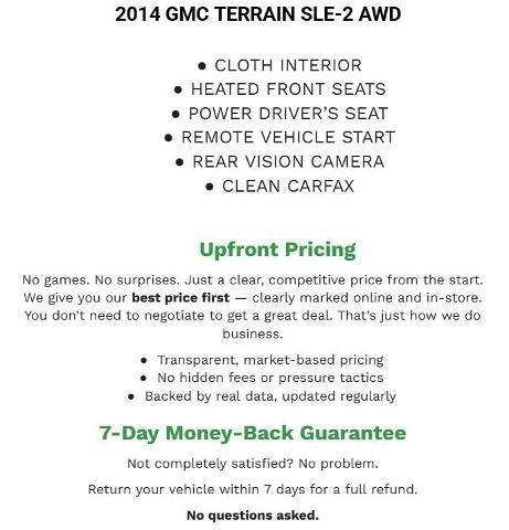 2014 GMC Terrain Vehicle Photo in Neenah, WI 54956