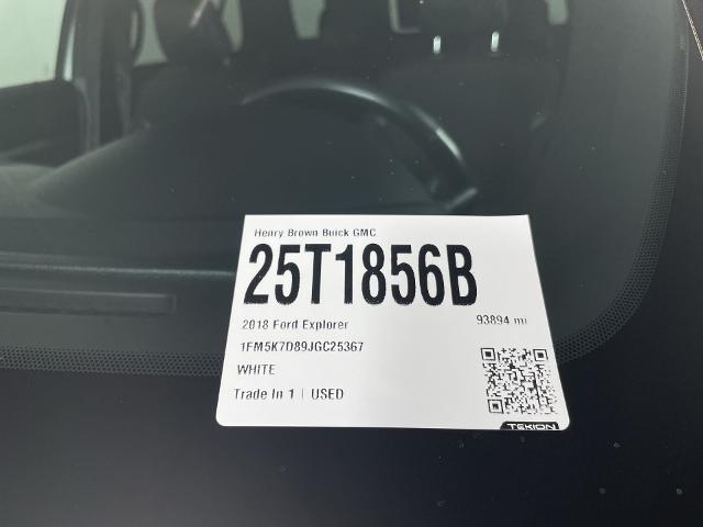 2018 Ford Explorer Vehicle Photo in GILBERT, AZ 85297-0402