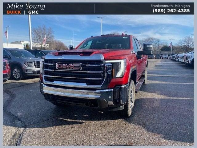 Volcanic Red Tintcoat 2026 GMC Sierra 2500HD Pickup Truck Four-Wheel Drive Automatic