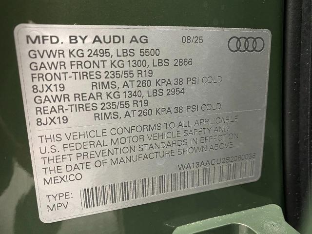 2025 Audi Q5 Vehicle Photo in Appleton, WI 54913