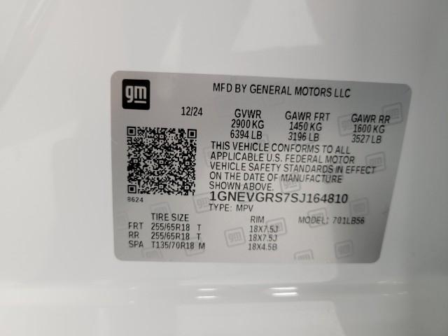 2025 Chevrolet Traverse Vehicle Photo in MANITOWOC, WI 54220-5838