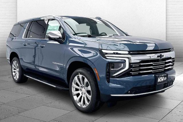 Lakeshore Blue Metallic 2026 Chevrolet Suburban Premier 4WD SUV / Crossover Four-Wheel Drive Automatic
