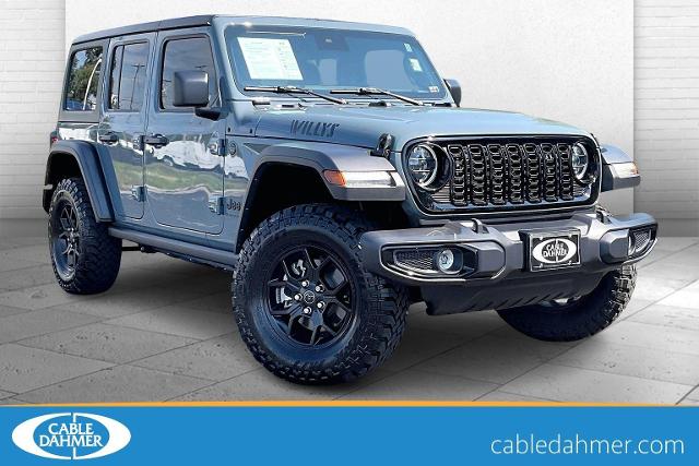 2024 Jeep Wrangler Vehicle Photo in INDEPENDENCE, MO 64055-1314