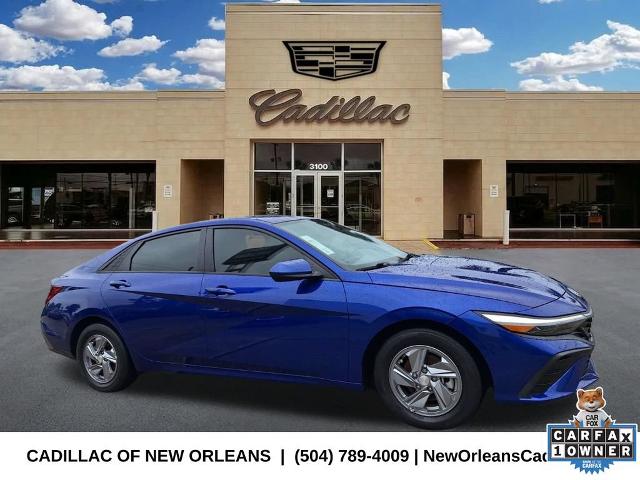 Intense Blue 2024 Hyundai Elantra Sedan Front-Wheel Drive Continuously Variable Transmission