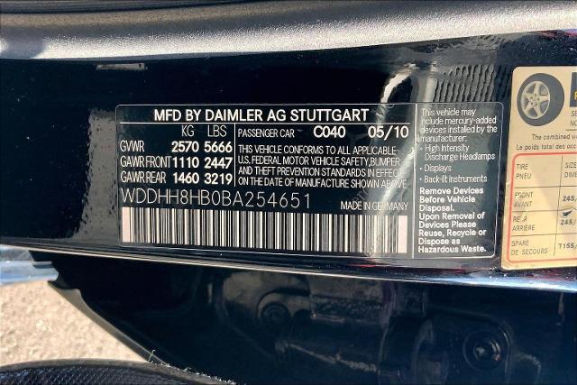 2011 Mercedes-Benz E-Class Vehicle Photo in KANSAS CITY, MO 64114-4502