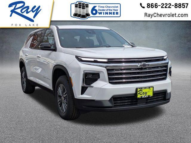 Summit White 2026 Chevrolet Traverse LT FWD SUV / Crossover Front-Wheel Drive Automatic