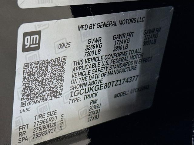 2026 Chevrolet Silverado 1500 Vehicle Photo in PUYALLUP, WA 98371-4149