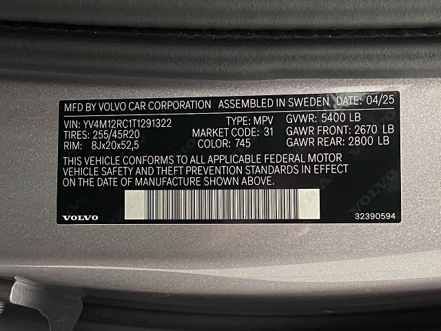 2026 Volvo XC60 Vehicle Photo in Appleton, WI 54913