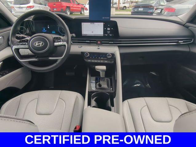 2024 Hyundai ELANTRA Hybrid Vehicle Photo in Merrillville, IN 46410