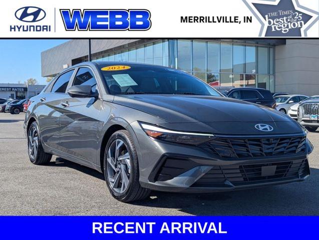 2024 Hyundai ELANTRA Vehicle Photo in Merrillville, IN 46410
