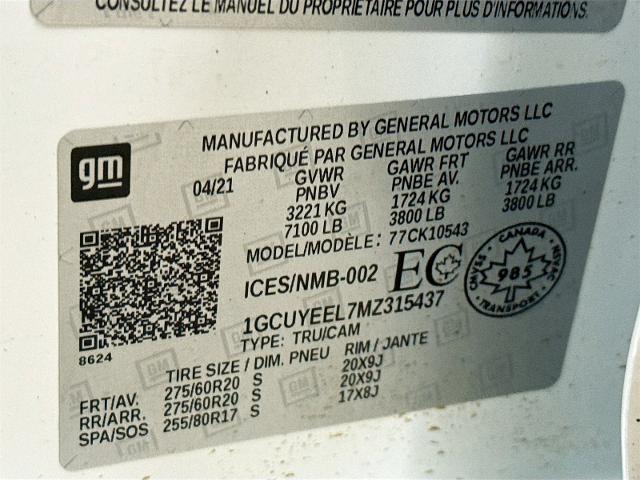 2021 Chevrolet Silverado 1500 Vehicle Photo in EVERETT, WA 98203-5662