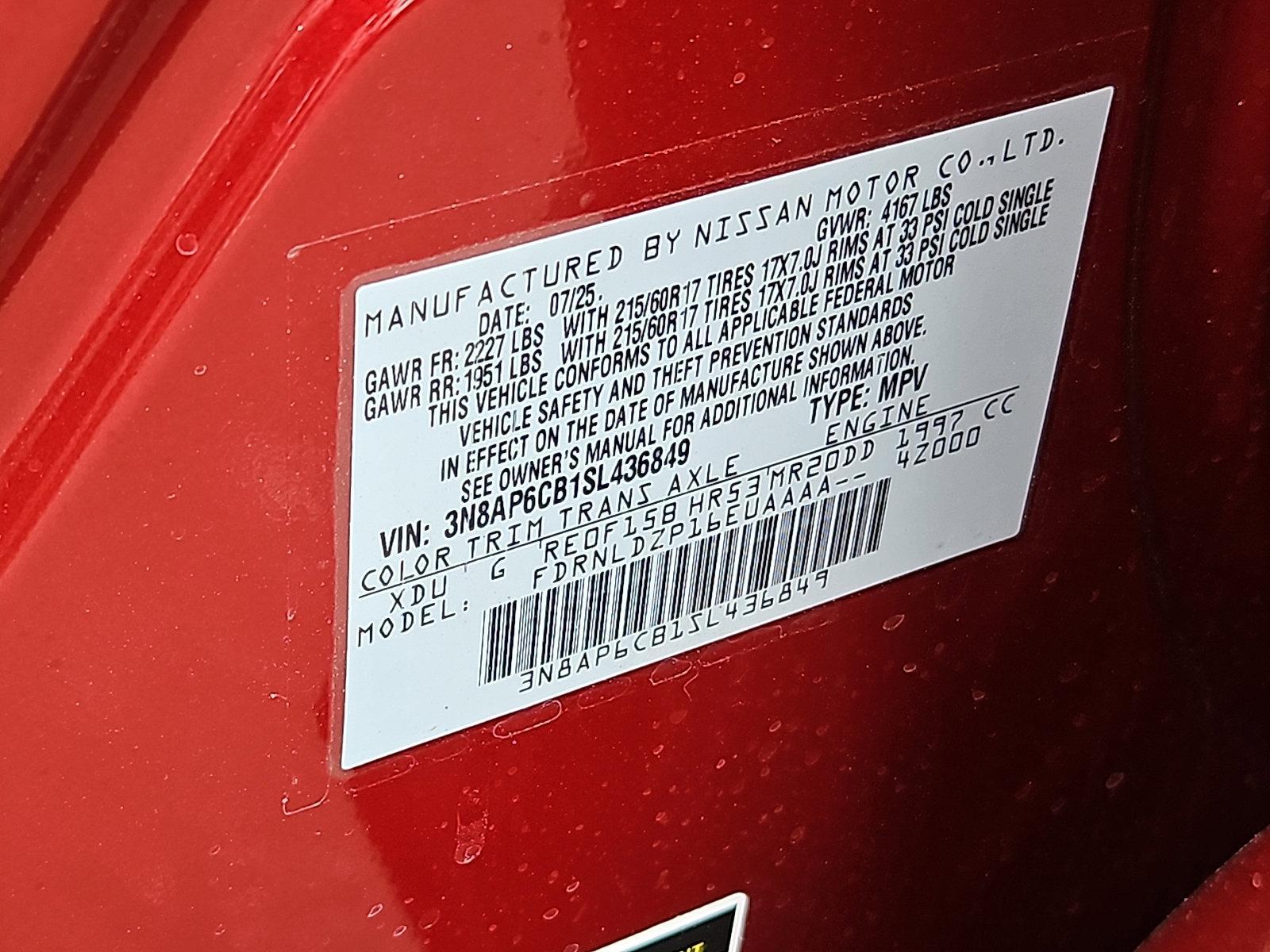 2025 Nissan Kicks Vehicle Photo in Harrisburg, PA 17111-1033
