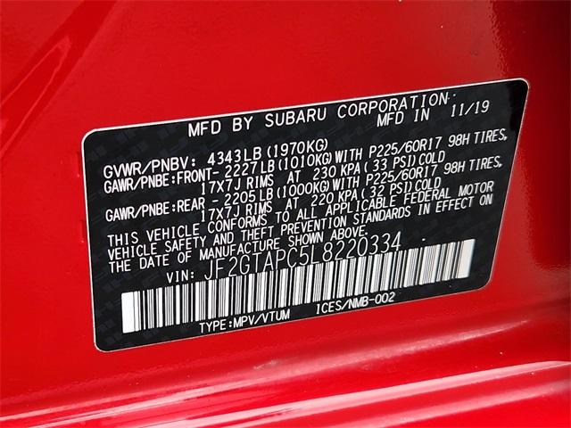 2020 Subaru Crosstrek Vehicle Photo in AURORA, CO 80012-4011