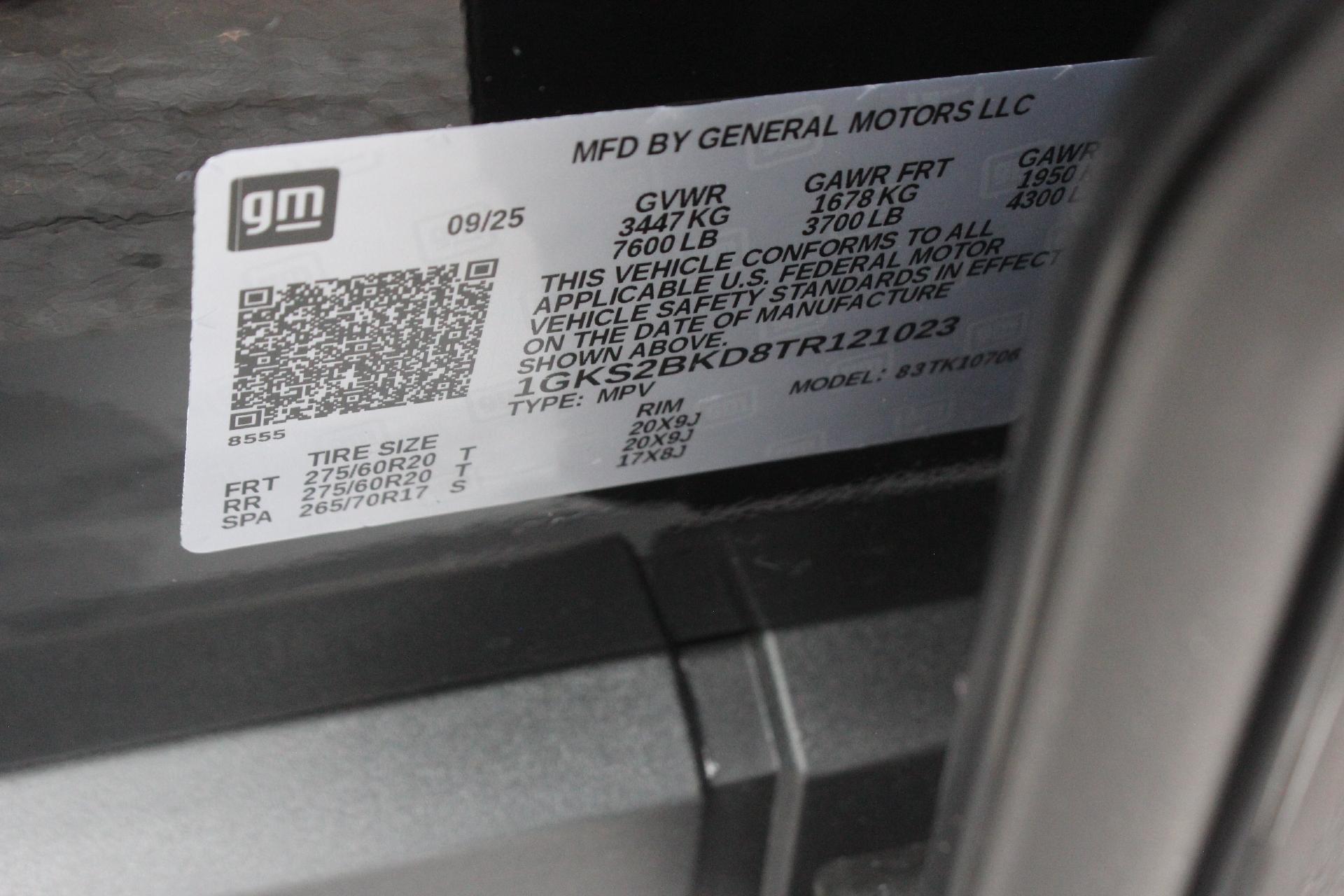 2026 GMC Yukon Vehicle Photo in AURORA, CO 80012-4011