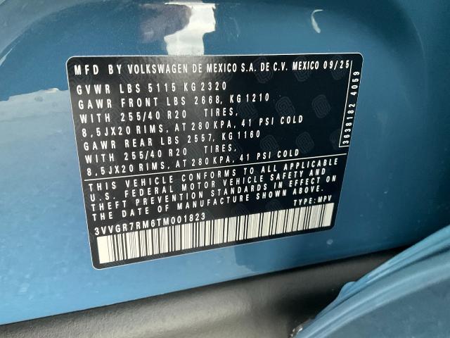 2026 Volkswagen Tiguan Vehicle Photo in Oshkosh, WI 54904