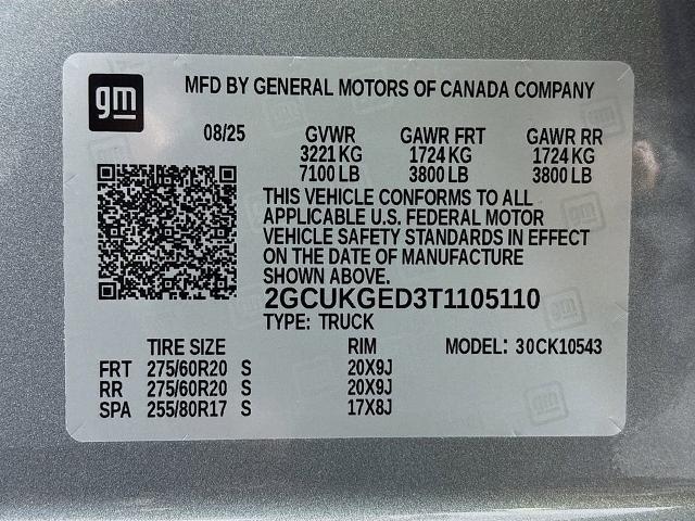 2026 Chevrolet Silverado 1500 Vehicle Photo in PUYALLUP, WA 98371-4149