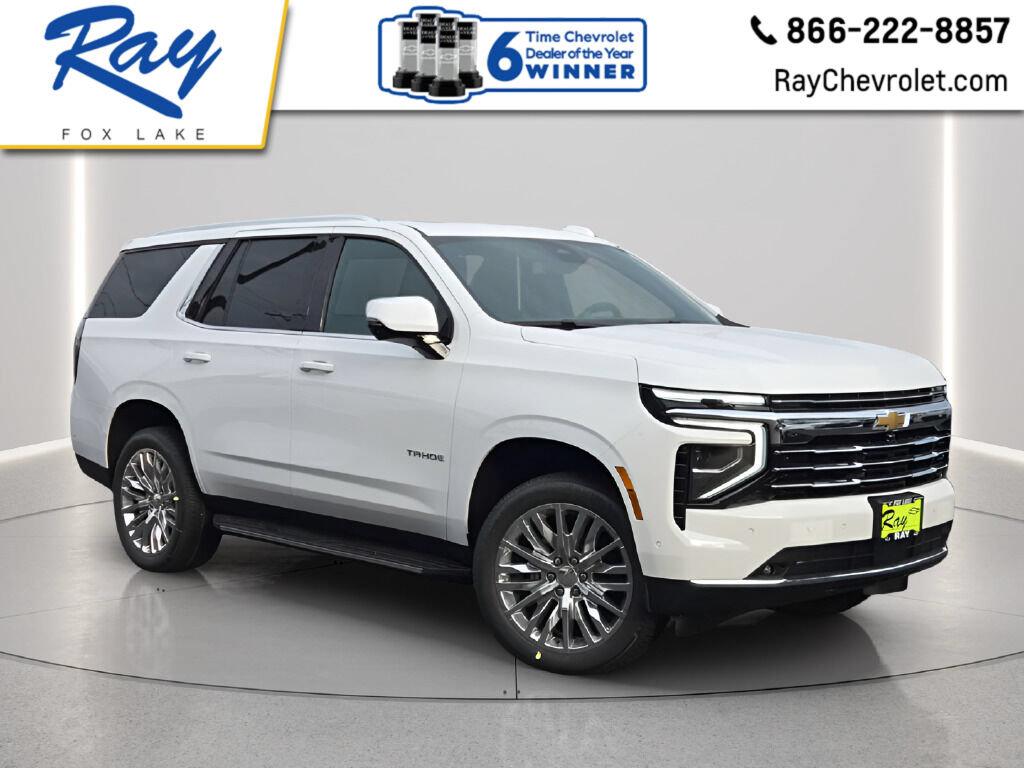 Summit White 2026 Chevrolet Tahoe SUV / Crossover Four-Wheel Drive Automatic