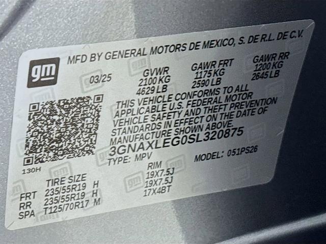 2025 Chevrolet Equinox Vehicle Photo in PUYALLUP, WA 98371-4149