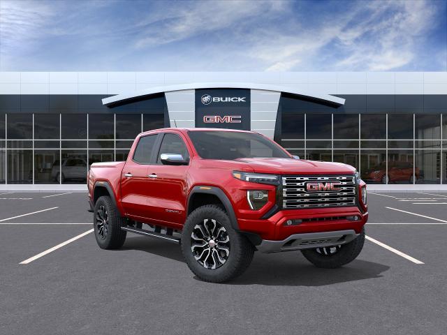 Volcanic Red Tintcoat 2026 GMC Canyon Denali Crew Cab 4WD Pickup Truck Four-Wheel Drive 8-Speed Automatic