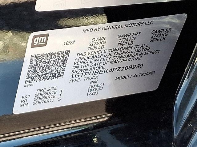 2023 GMC Sierra 1500 Vehicle Photo in DANBURY, CT 06810-5034