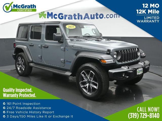 2025 Jeep Wrangler 4xe Vehicle Photo in Cedar Rapids, IA 52402