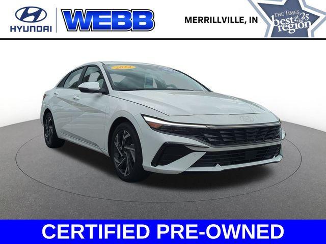 2024 Hyundai ELANTRA Hybrid Vehicle Photo in Merrillville, IN 46410