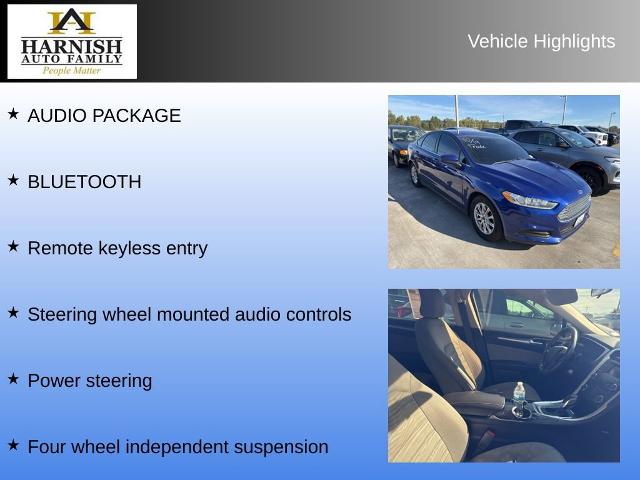 2016 Ford Fusion Vehicle Photo in PUYALLUP, WA 98371-4149