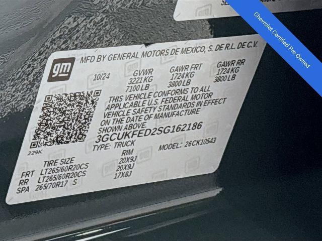 2025 Chevrolet Silverado 1500 Vehicle Photo in PUYALLUP, WA 98371-4149