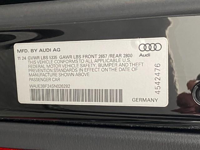 2025 Audi A6 Sedan Vehicle Photo in Appleton, WI 54913