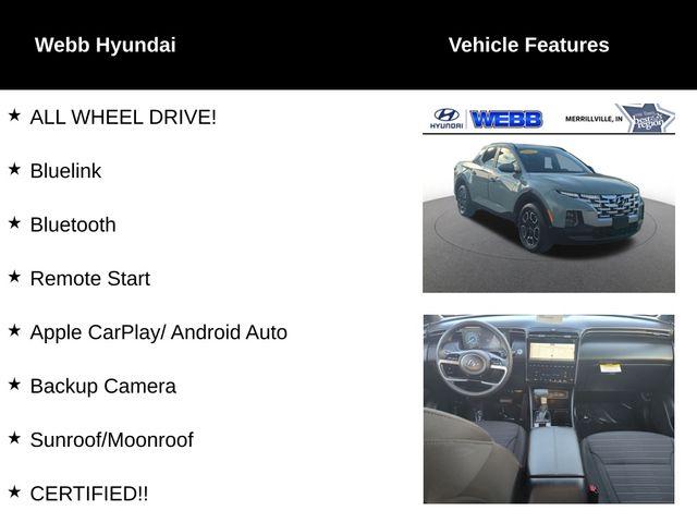 2024 Hyundai SANTA CRUZ Vehicle Photo in Merrillville, IN 46410